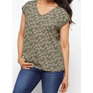 *NWT* Papermoon Ellie Floral Cap Sleeve Blouse